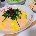はーちゃ！'s cooksnap of when they made 明太子オムライス.