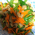 にむばすしゅたーぜん's cooksnap of when they made 豚こまと野菜のカレー炒め.