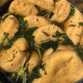✩かおりんご✩'s cooksnap of when they made 水菜と、ひりゅうずの煮物.