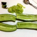 ◆どらしま◆'s cooksnap of when they made 胡瓜の切り方(水分カット).