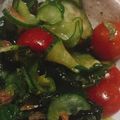 クックHJB3B6☆'s cooksnap of when they made 簡単副菜♪「胡瓜とトマトの梅ナムル」.
