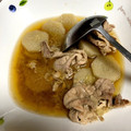 パンとおやつとネコ's cooksnap of when they made 長いもと豚肉のサッと煮.
