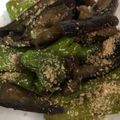 nyaoppi's cooksnap of when they made ナスと獅子唐の簡単炒め煮.