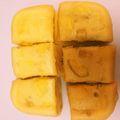 ねぎまねぎねぎ's cooksnap of when they made レンジでかんたん黒糖さつまいも蒸しパン.