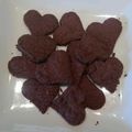 にこり☽'s cooksnap of when they made 簡単すぎるチョコ風クッキー（ココア味）.
