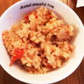 もふもふ花ちゃん's cooksnap of when they made トマトの炊き込みご飯.