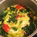 クックDSRW62☆'s cooksnap of when they made ほうれん草とソーセージのかき玉スープ♪.