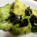 ◇よもぎ◇'s cooksnap of when they made アボカドときゅうりのナムル～♪♪.