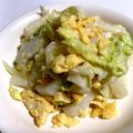 まるまるぴ's cooksnap of when they made 白菜＆卵✿中華マヨ和え♡.