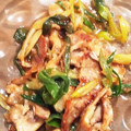 ＬＯＶＥダッフィ's cooksnap of when they made 長ねぎと豚バラのオイスターソース炒め.