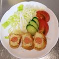ふりーばるーん's cooksnap of when they made ウインナーコロッケ♪.