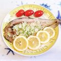 ももちゃんのれしぴ's cooksnap of when they made ♡焼き魚には輪切りレモン♡.