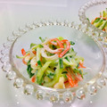 サンディサンディ's cooksnap of when they made きゆうりとカニカマの梅マヨサラダ.