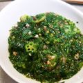 クックLH597C☆'s cooksnap of when they made レンジ作！モロヘイヤえのきオクラのサラダ.