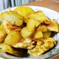 なおきんとん's cooksnap of when they made 鶏肉じゃが芋のカレー炒め♪簡単.