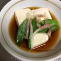 ルぴあ's cooksnap of when they made オクラとみょうがの冷やしだしやっこ.