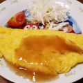 あきつま（杏花☆）'s cooksnap of when they made 和風オムレツ　生姜あん。.