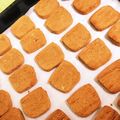 ななしのはるか's cooksnap of when they made ピーナッツクッキー.
