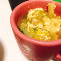 alice57's cooksnap of when they made コク旨♡セロリと落とし卵のピリ辛スープ.