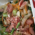 あゆたっくん's cooksnap of when they made ウィンナーと小松菜の✿和風❀焼きうどん✿.