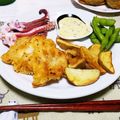 zakkiiM's cooksnap of when they made フィッシュ&チップス.