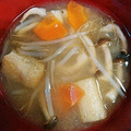 ムーミン☆ママ's cooksnap of when they made もやしとしめじと油揚げの味噌汁.