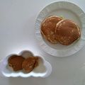 ぐり・ぐら's cooksnap of when they made 米粉バナナパンケーキ＊砂糖なし★離乳食○.