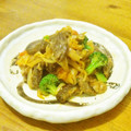pali's cooksnap of when they made *牛肉と玉ねぎのにんにくトマト炒め*.