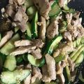 kanaemina's cooksnap of when they made 鶏肉ときゅうり炒め.