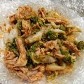 ねぞろ's cooksnap of when they made レンチン白菜とササミの棒棒鶏風ごまサラダ.
