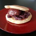 yukarianne's cooksnap of when they made どら焼き by栗の渋皮煮.