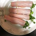 にむばすしゅたーぜん's cooksnap of when they made ❁かいわれ大根のハム巻き❁.
