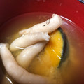 あけぽんぽんだよー's cooksnap of when they made 簡単！かぼちゃとしめじの味噌汁.