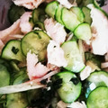 ゆこぺぺ's cooksnap of when they made ささみ、みょうが、しそのごま油香る酢の物.