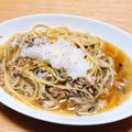 クックHRYQ73☆'s cooksnap of when they made サバ缶パスタ.