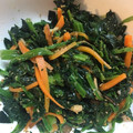 Rayryu123's cooksnap of when they made しめじとほうれん草の胡麻和え◎.