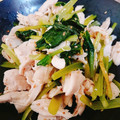 みらくく's cooksnap of when they made 小松菜とささみのさっぱりゴマ和え.
