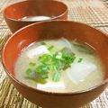 イベ長's cooksnap of when they made ほっこり美味しい大根とお豆腐のお味噌汁♥.