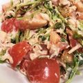 おきむや's cooksnap of when they made 豆苗をツナトマトで♪.