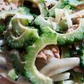 MISOC0's cooksnap of when they made 苦瓜とツナ。定番【ゴーヤのマヨぽんサラダ.