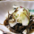 yukky☆mama's cooksnap of when they made 簡単♡きゅうりとじゃこのもずく酢.