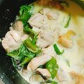 ☆かつもも☆'s cooksnap of when they made 我が家の鶏クリーム煮.