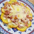ミナミナちゃん's cooksnap of when they made ズッキーニとベーコンのカレー焼き♪.