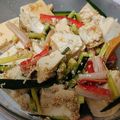 横山允謙's cooksnap of when they made ３分★簡単【豆腐とカニカマの中華サラダ】.