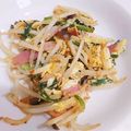 かほus's cooksnap of when they made ベーコンニラ玉もやし.