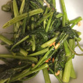 Niioka's cooksnap of when they made 空芯菜のにんにくとろみ炒め.