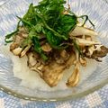 ☆さぶ☆☆'s cooksnap of when they made さっぱり！焼き舞茸の塩レモン大根おろし.