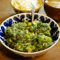 ✳︎izumi✳︎'s cooksnap of when they made 夏定番♪モロヘイヤとオクラの簡単胡麻和え.