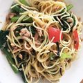 hiromi☆25's cooksnap of when they made 簡単時短な小松菜、ツナの和風冷製パスタ.
