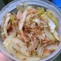 エレファントlove's cooksnap of when they made お弁当に♪カニカマと玉ねぎのおかか炒め.